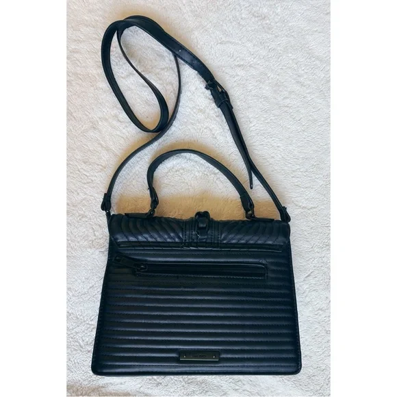 ALDO BLACK TOP HANDLE BAG - Picture 4 of 9